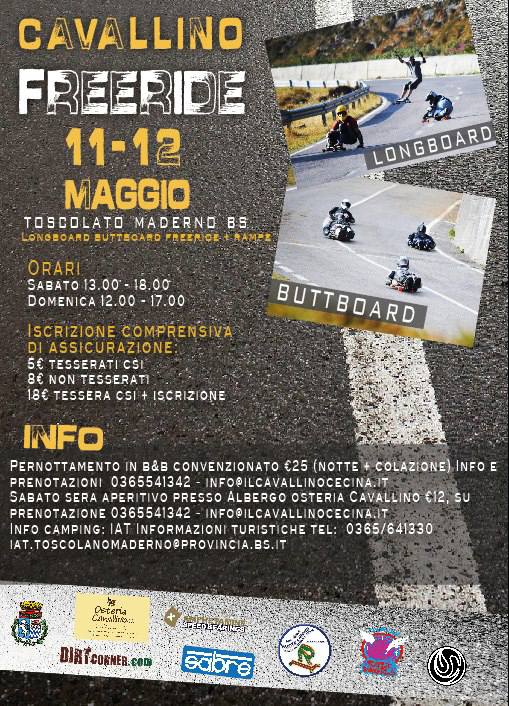 ruote libere associazione eventi street luge skateboard downhill