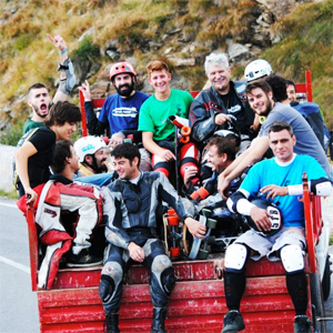 skateboard downhill street luge
